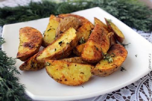 Жаренный картофель па домашнему