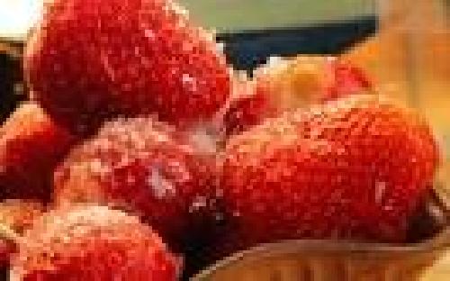 Клубника с сахаром