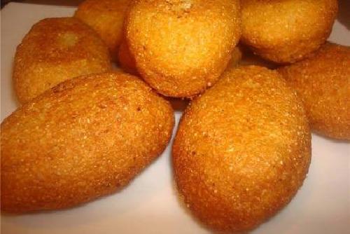 Мчади – лепешка из кукурузной муки