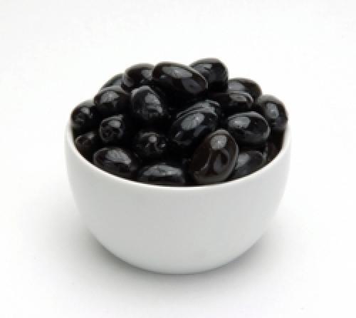 Маслины черные с косточкой